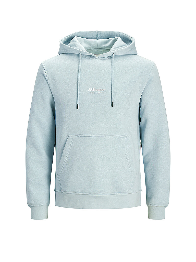 Kapuzensweatshirt JACK & JONES "JJESOHO SWEAT HOOD NOOS", Herren, Gr. L, celestial blau, angeraute Sweatware, Obermaterial: 80% Baumwolle, 20% Polyester, unifarben, relaxed fit normal, Rundhals, Rippbündchen, Sweatshirts, Baumwollmischung, relaxed fit